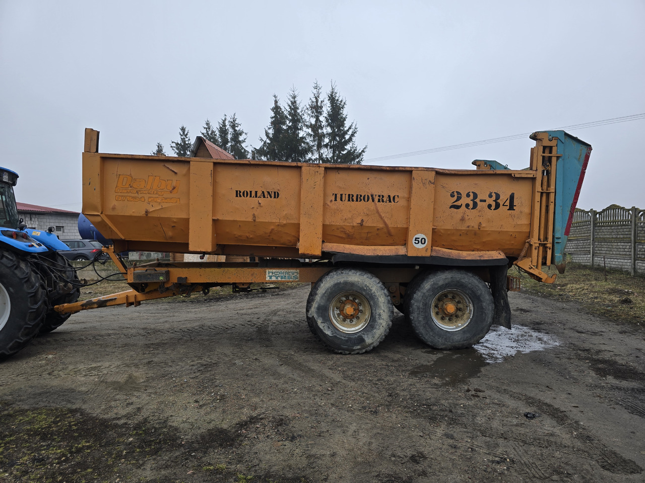 ROLLAND TURBOVRAC 23-34 - Сельскохозяйственный прицеп-самосвал: фото 4 ROLLAND TURBOVRAC 23-34 - Сельскохозяйственный прицеп-самосвал: фото 4