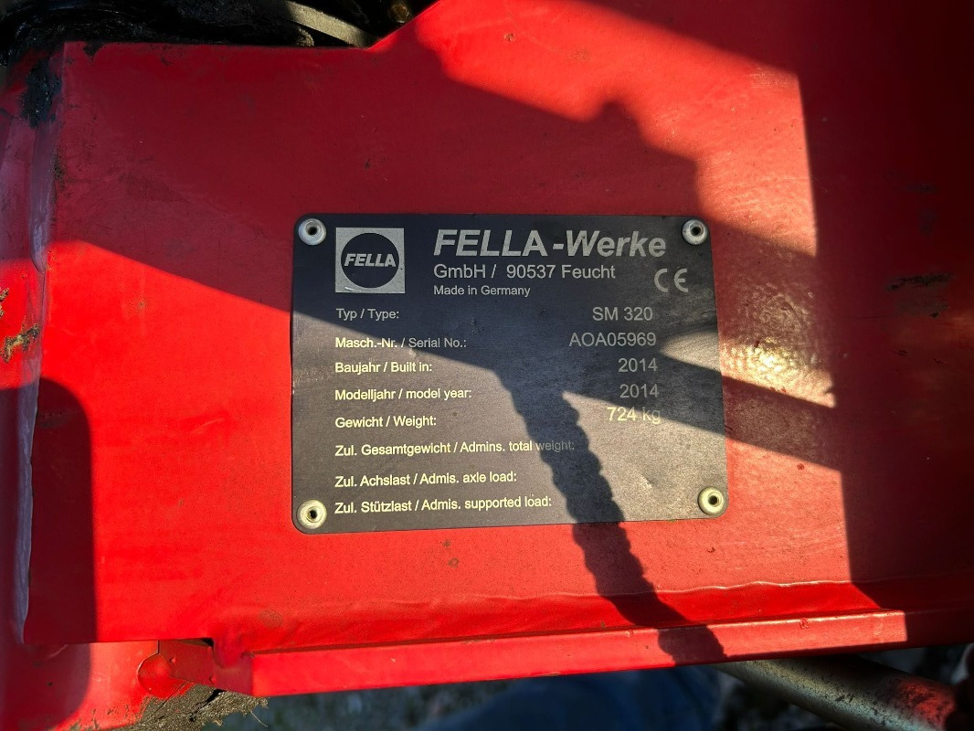 Fella SM 320 - Косилка: фото 2 Fella SM 320 - Косилка: фото 2