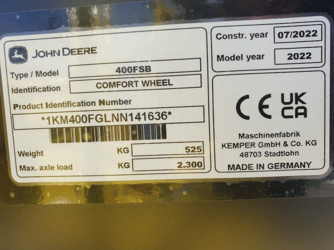 Kemper 460 PLUS STALKBUSTER - Жатка кукурузная: фото 5 Kemper 460 PLUS STALKBUSTER - Жатка кукурузная: фото 5