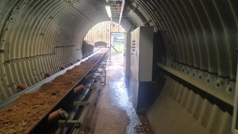 Rohkies Tunnel 100 m - Ленточный конвейер: фото 4 Rohkies Tunnel 100 m - Ленточный конвейер: фото 4