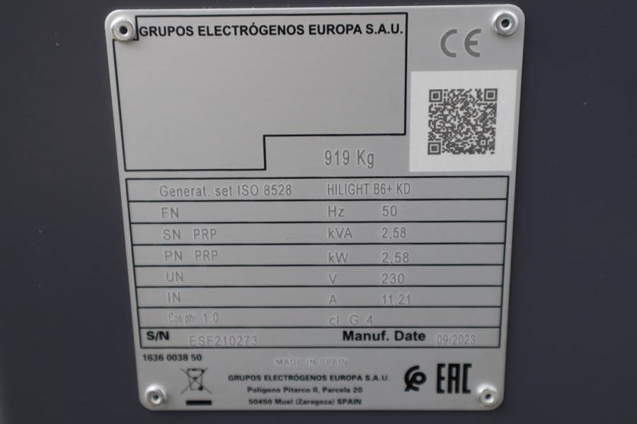 Atlas Copco Hilight B6+ KD Valid inspection, *Guarantee! Max B - Осветительная мачта: фото 5 Atlas Copco Hilight B6+ KD Valid inspection, *Guarantee! Max B - Осветительная мачта: фото 5