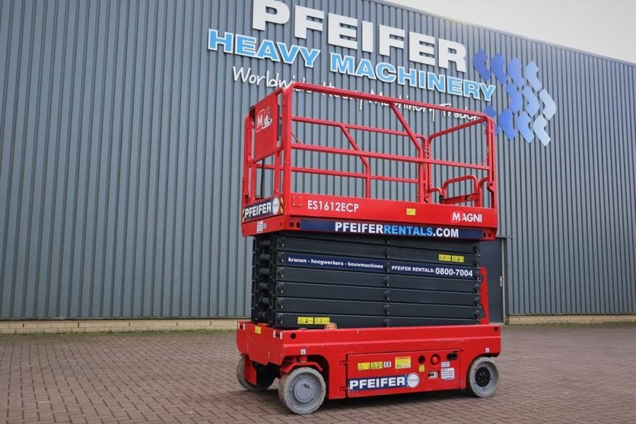 Magni ES1612ECP Valid inspection, *Guarantee!, Electric, - Ножничный подъемник: фото 1 Magni ES1612ECP Valid inspection, *Guarantee!, Electric, - Ножничный подъемник: фото 1