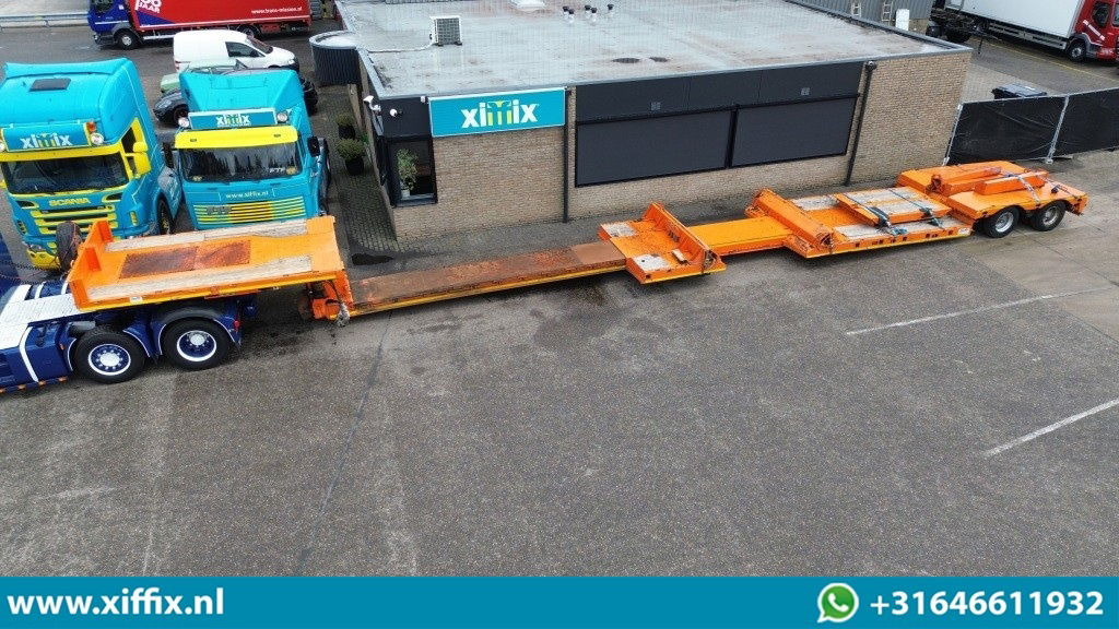 Faymonville 2-ass. Uitschuifbare dieplader met afneembare zwanenhals / 2x gestuurd - Низкорамный полуприцеп: фото 1 Faymonville 2-ass. Uitschuifbare dieplader met afneembare zwanenhals / 2x gestuurd - Низкорамный полуприцеп: фото 1