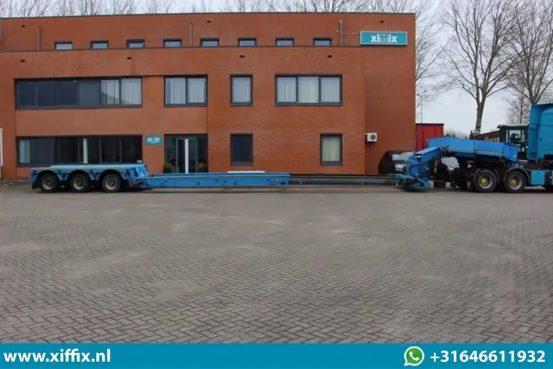 Faymonville 3-ass. Uitschuifbare dieplader met afneembare zwanenhals / Hydr. Vre - Низкорамный полуприцеп: фото 5 Faymonville 3-ass. Uitschuifbare dieplader met afneembare zwanenhals / Hydr. Vre - Низкорамный полуприцеп: фото 5