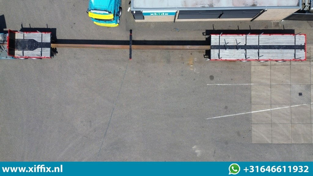 Nooteboom 3-ass. Vlakke dubbel 2x uitschuifbare oplegger / 3x gestuurd - Полуприцеп бортовой/ Платформа: фото 3 Nooteboom 3-ass. Vlakke dubbel 2x uitschuifbare oplegger / 3x gestuurd - Полуприцеп бортовой/ Платформа: фото 3