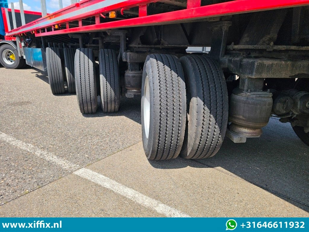 Nooteboom 3-ass. Vlakke dubbel 2x uitschuifbare oplegger / 3x gestuurd - Полуприцеп бортовой/ Платформа: фото 5 Nooteboom 3-ass. Vlakke dubbel 2x uitschuifbare oplegger / 3x gestuurd - Полуприцеп бортовой/ Платформа: фото 5