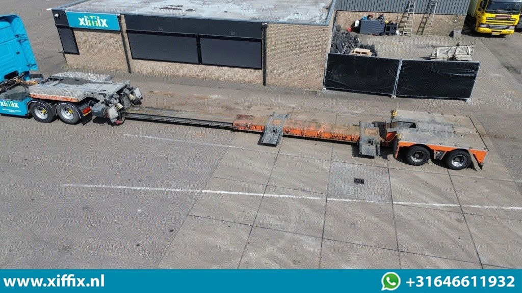 RECKER 2-ass. Uitschuifbare dieplader met afneembare zwanenhals / 2x gestuurd - Низкорамный полуприцеп: фото 2 RECKER 2-ass. Uitschuifbare dieplader met afneembare zwanenhals / 2x gestuurd - Низкорамный полуприцеп: фото 2