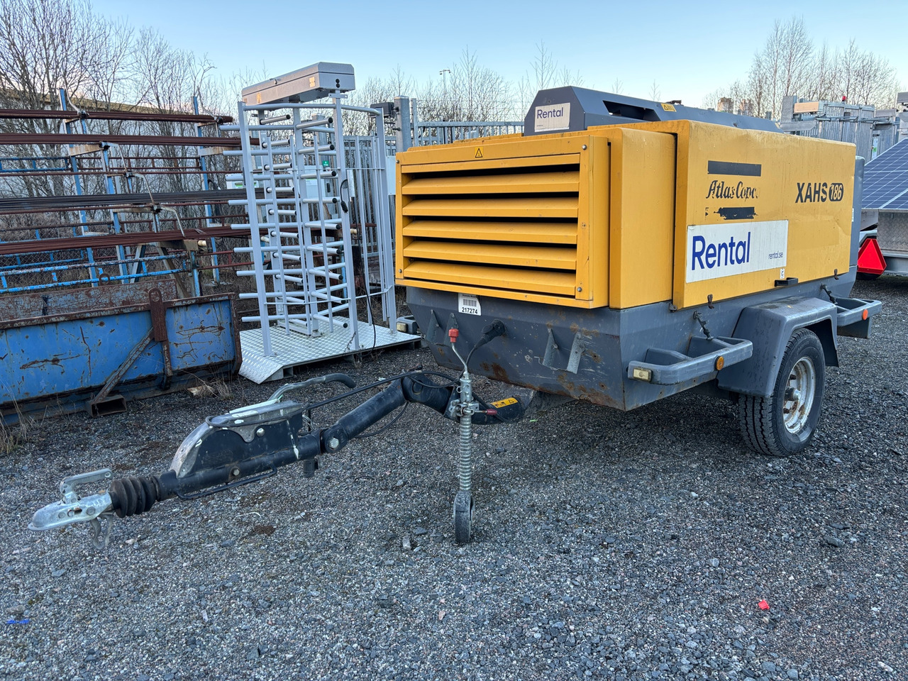 Atlas Copco XAHS 186 - Воздушный компрессор: фото 1 Atlas Copco XAHS 186 - Воздушный компрессор: фото 1