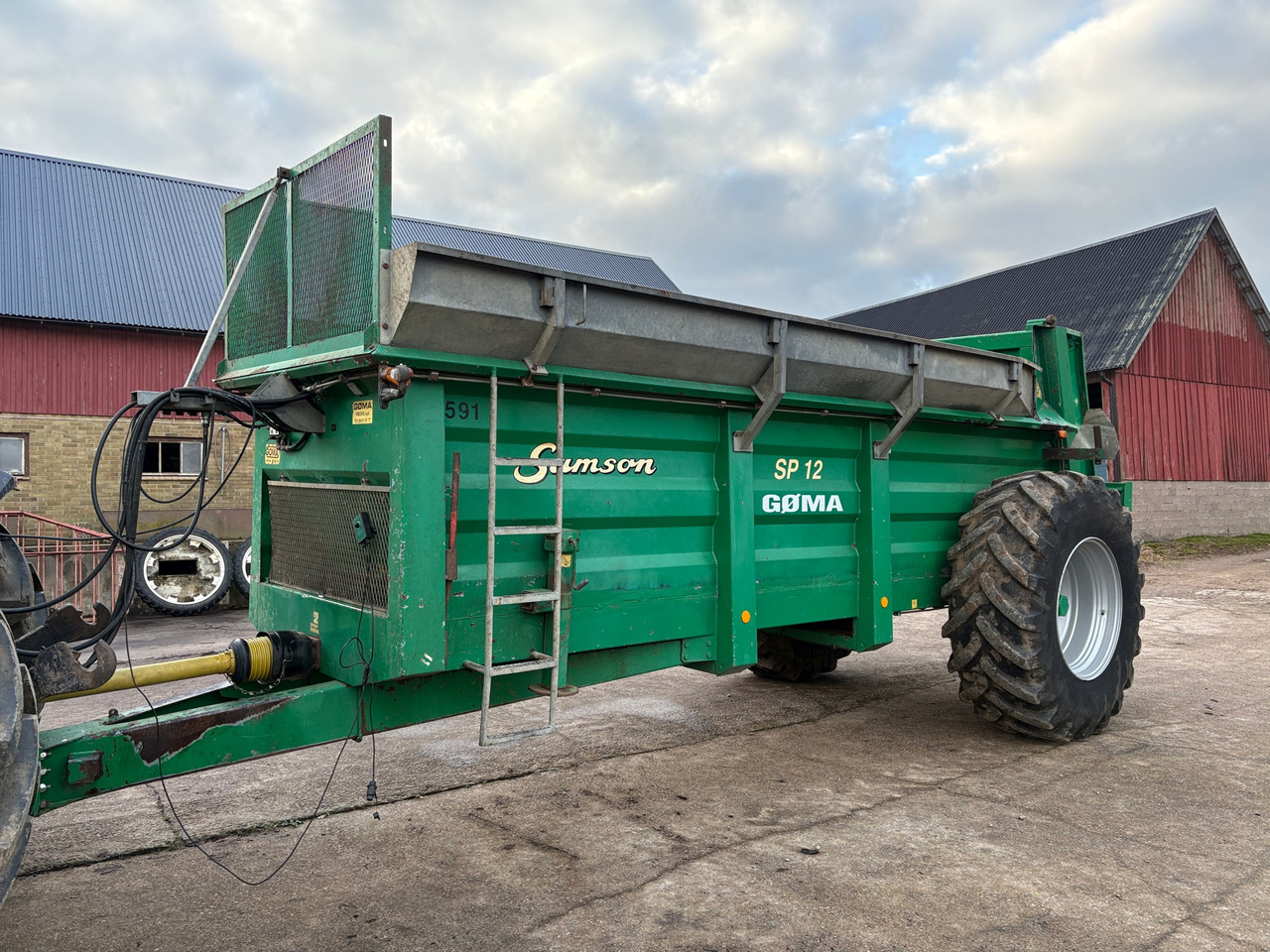 Samson SP12 / SP15 - Навозоразбрасыватель: фото 1 Samson SP12 / SP15 - Навозоразбрасыватель: фото 1