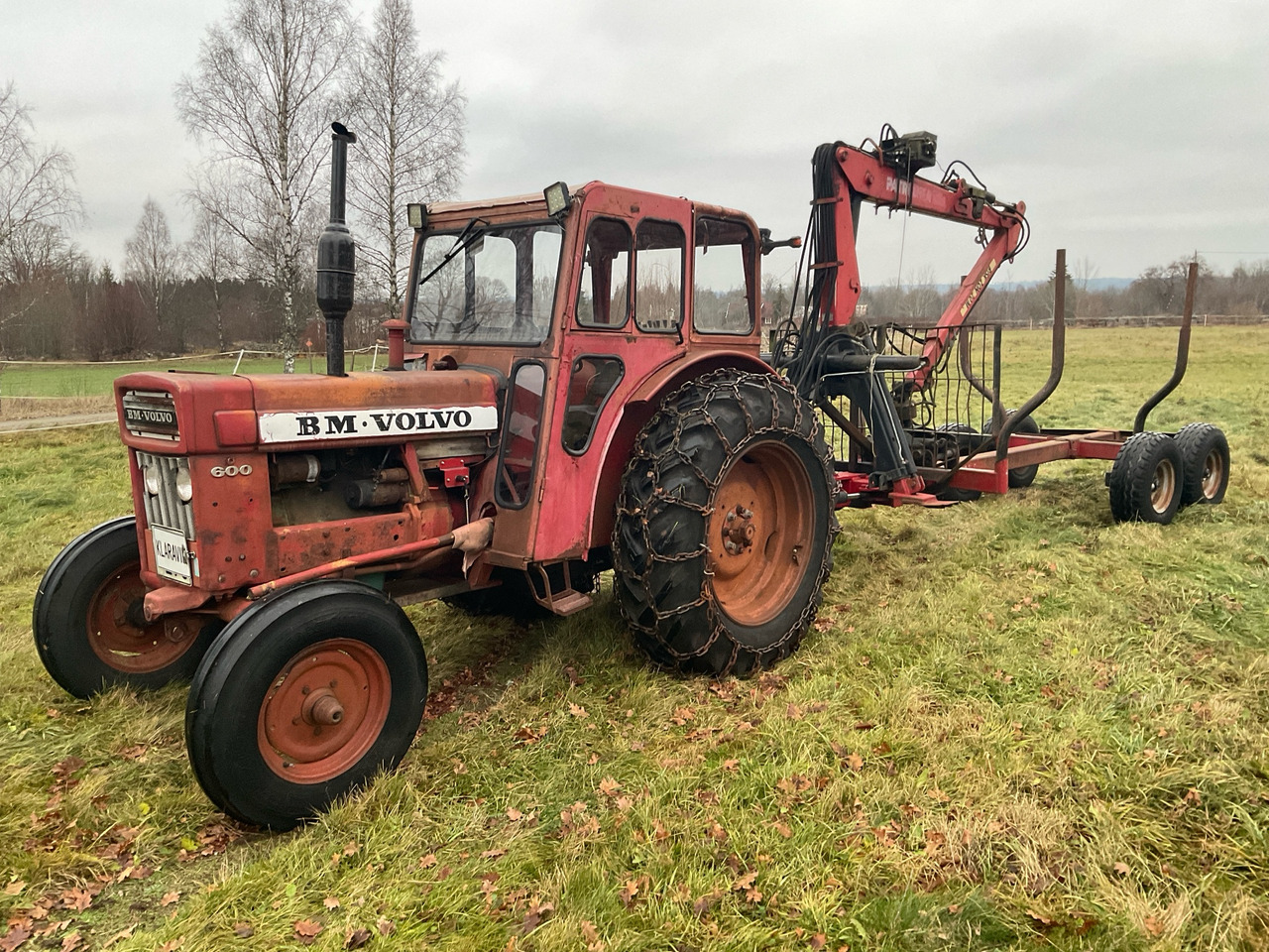 Volvo BM 600 - Трактор: фото 1 Volvo BM 600 - Трактор: фото 1