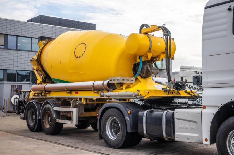 DE BUF BETON MIXER/MALAXEUR/MISCHER10M3 - Полуприцеп бетоносмеситель: фото 2 DE BUF BETON MIXER/MALAXEUR/MISCHER10M3 - Полуприцеп бетоносмеситель: фото 2