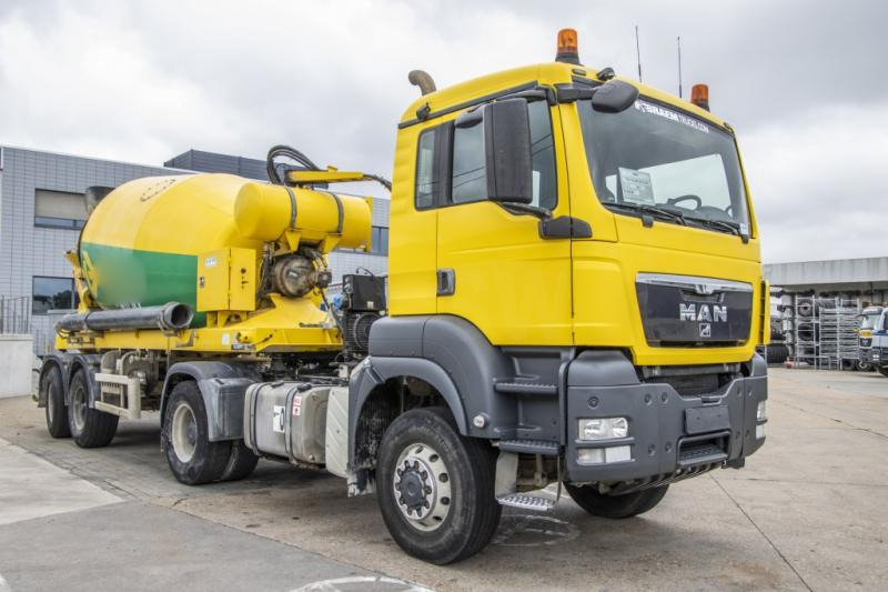 MAN TGS 18.360 BLS 4X4 + SEMI MIXER 10M3 - Автобетоносмеситель: фото 2 MAN TGS 18.360 BLS 4X4 + SEMI MIXER 10M3 - Автобетоносмеситель: фото 2
