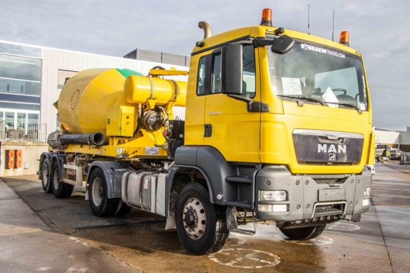 MAN TGS 18.360 BLS-4X4H+SEMI MIXER 10M3 - Автобетоносмеситель: фото 2 MAN TGS 18.360 BLS-4X4H+SEMI MIXER 10M3 - Автобетоносмеситель: фото 2