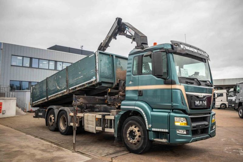 MAN TGS 26.440 BL + HMF 1520 - Самосвал, Автоманипулятор: фото 2 MAN TGS 26.440 BL + HMF 1520 - Самосвал, Автоманипулятор: фото 2