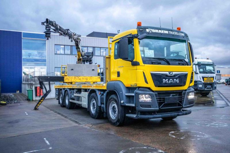 MAN TGS 35.460 BL - KENNIS 16R/3 - Грузовик бортовой/ Платформа, Автоманипулятор: фото 2 MAN TGS 35.460 BL - KENNIS 16R/3 - Грузовик бортовой/ Платформа, Автоманипулятор: фото 2