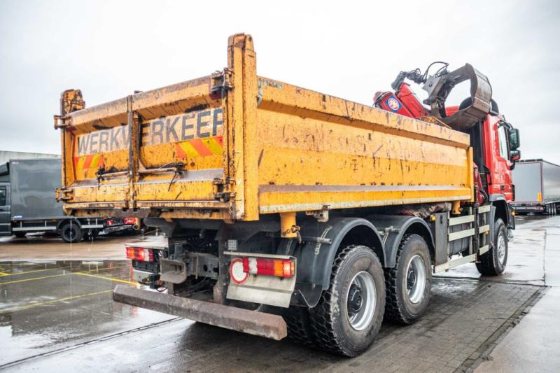 Mercedes ACTROS 3344 AK - HMF1643 Z2 - Самосвал, Автоманипулятор: фото 4 Mercedes ACTROS 3344 AK - HMF1643 Z2 - Самосвал, Автоманипулятор: фото 4