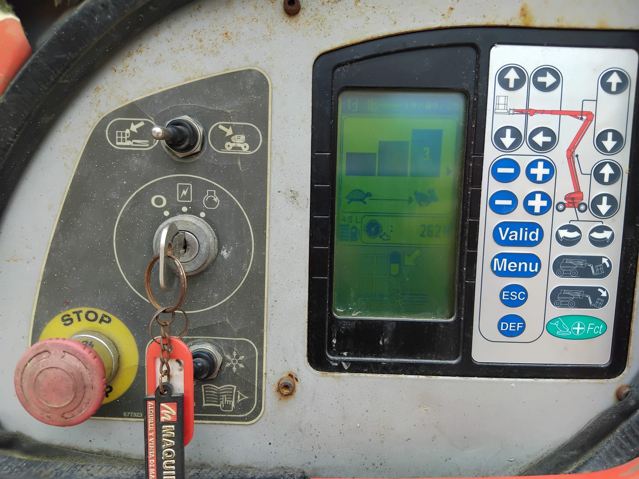 Коленчатый подъемник MANITOU 160ATJ EJE OSCILANTE: фото 8