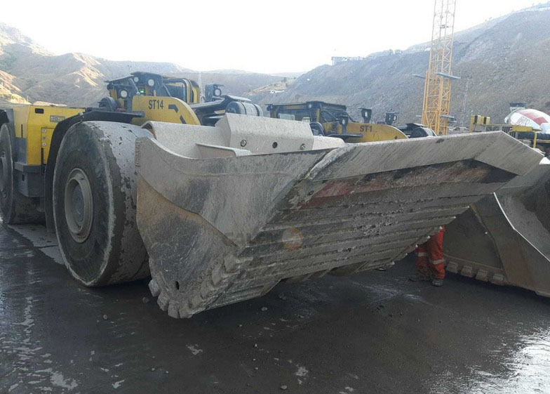 Ковш для погрузчика для Ковшей для погрузчика Epiroc ST14 Push Blade: фото 8