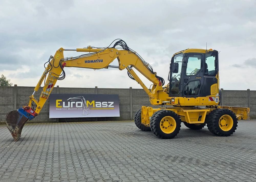 Komatsu PW 98MR-8, 2017 ROK, 5200 MTH, BEZ DPF i ADBLUE - Колёсный экскаватор: фото 1 Komatsu PW 98MR-8, 2017 ROK, 5200 MTH, BEZ DPF i ADBLUE - Колёсный экскаватор: фото 1