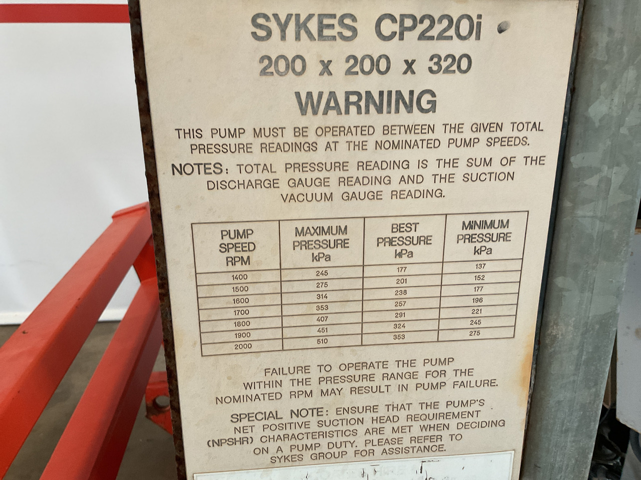 Sykes CP220i water pump, very complete. Perkins powered water pump. - Насос для воды: фото 5 Sykes CP220i water pump, very complete. Perkins powered water pump. - Насос для воды: фото 5