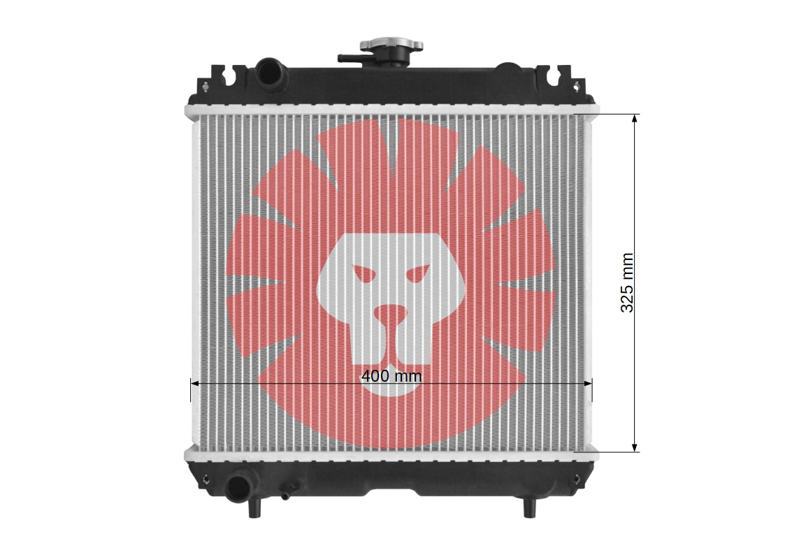 KUBOTA F2260 F2560 B2410 B2710 ZD28 ZD25 B7800 B2910 B2630 B3030 B26 B3200 B3300 - Радиатор для Тракторов: фото 3 KUBOTA F2260 F2560 B2410 B2710 ZD28 ZD25 B7800 B2910 B2630 B3030 B26 B3200 B3300 - Радиатор для Тракторов: фото 3