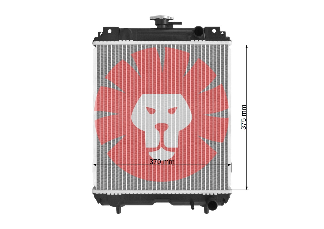 KUBOTA U15 U17 - Радиатор для Экскаваторов: фото 3 KUBOTA U15 U17 - Радиатор для Экскаваторов: фото 3