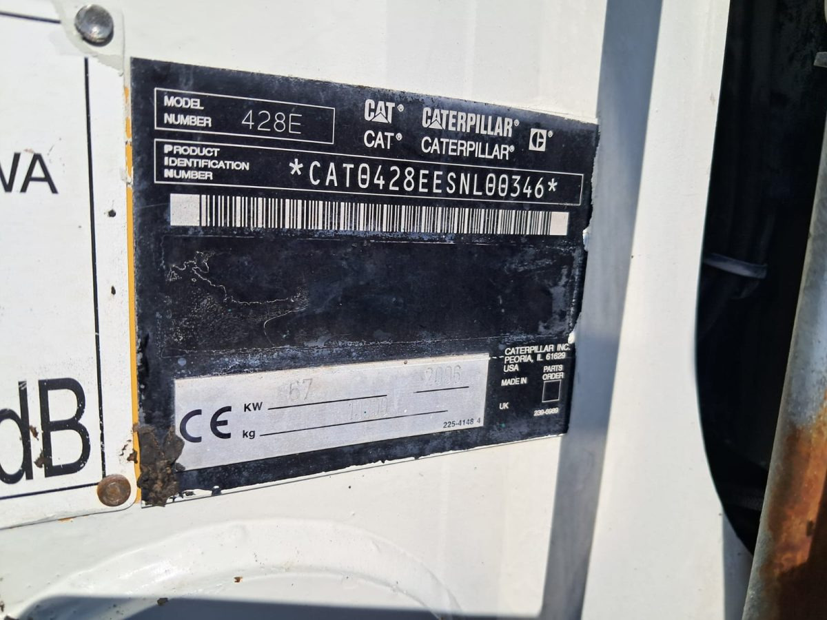 CATERPILLAR 428E - Экскаватор-погрузчик: фото 2 CATERPILLAR 428E - Экскаватор-погрузчик: фото 2