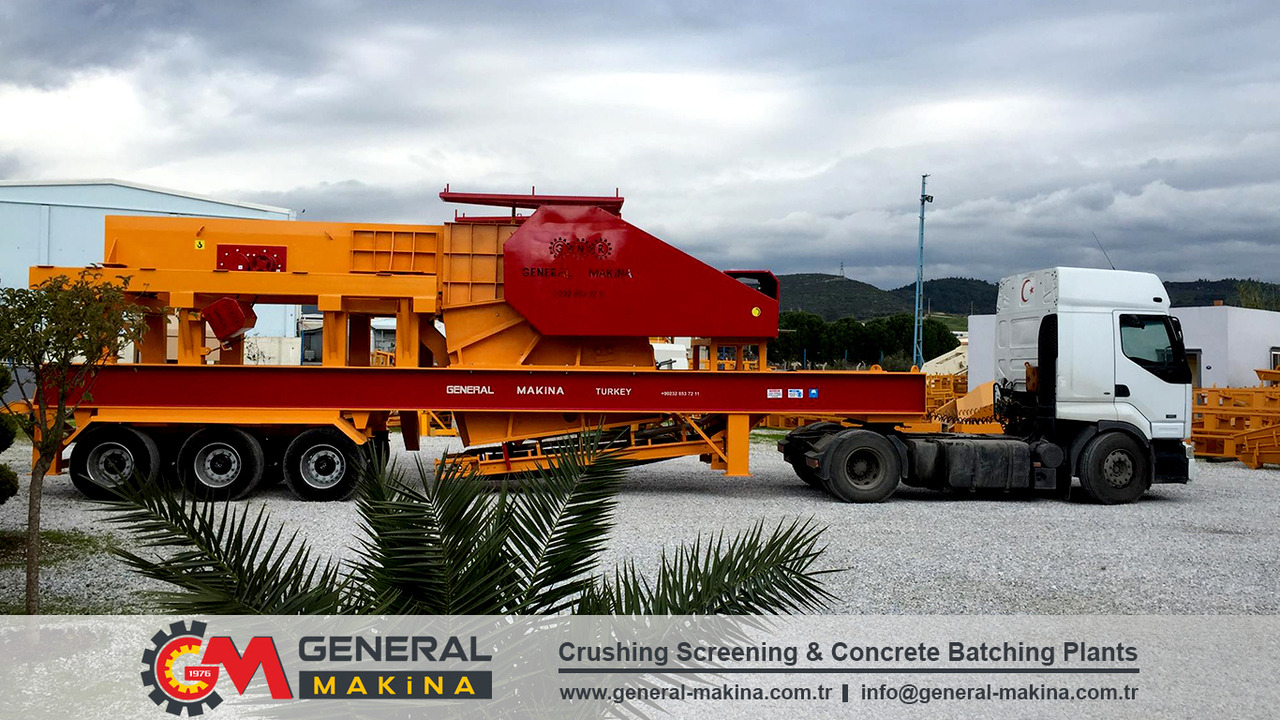 GENERAL MAKİNA Semi Mobile Crushing Plant - Щековая дробилка: фото 1 GENERAL MAKİNA Semi Mobile Crushing Plant - Щековая дробилка: фото 1