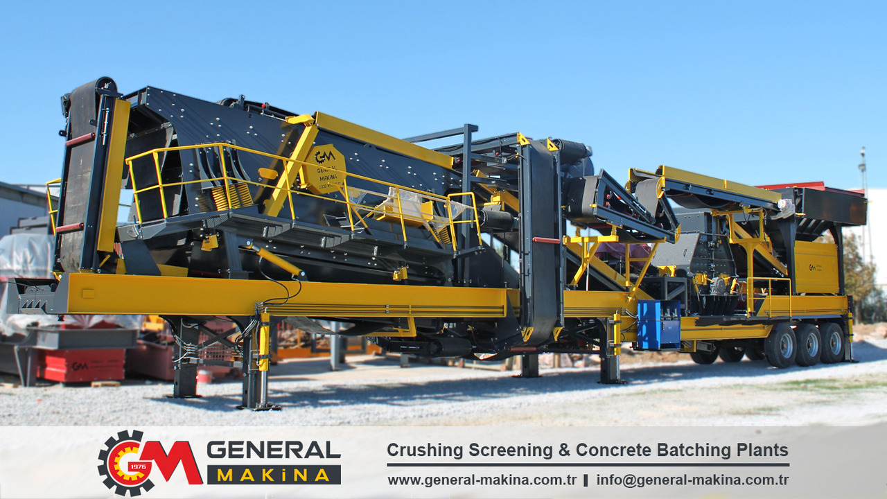 General Makina Mobile Tertiary Impact Crusher - Ударная дробилка: фото 1 General Makina Mobile Tertiary Impact Crusher - Ударная дробилка: фото 1