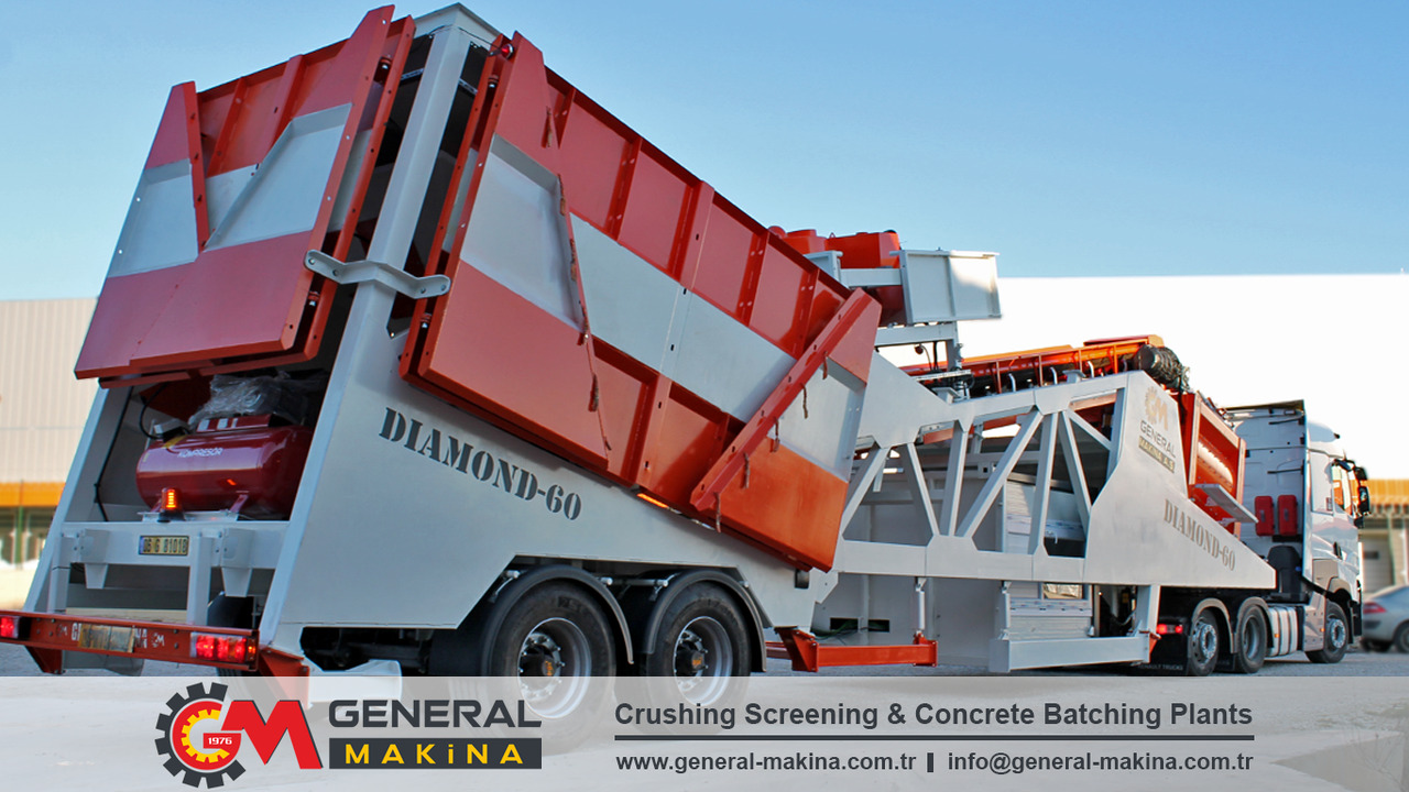 General Makina New Mobile Concrete Batching Plants - Бетонный завод: фото 2 General Makina New Mobile Concrete Batching Plants - Бетонный завод: фото 2