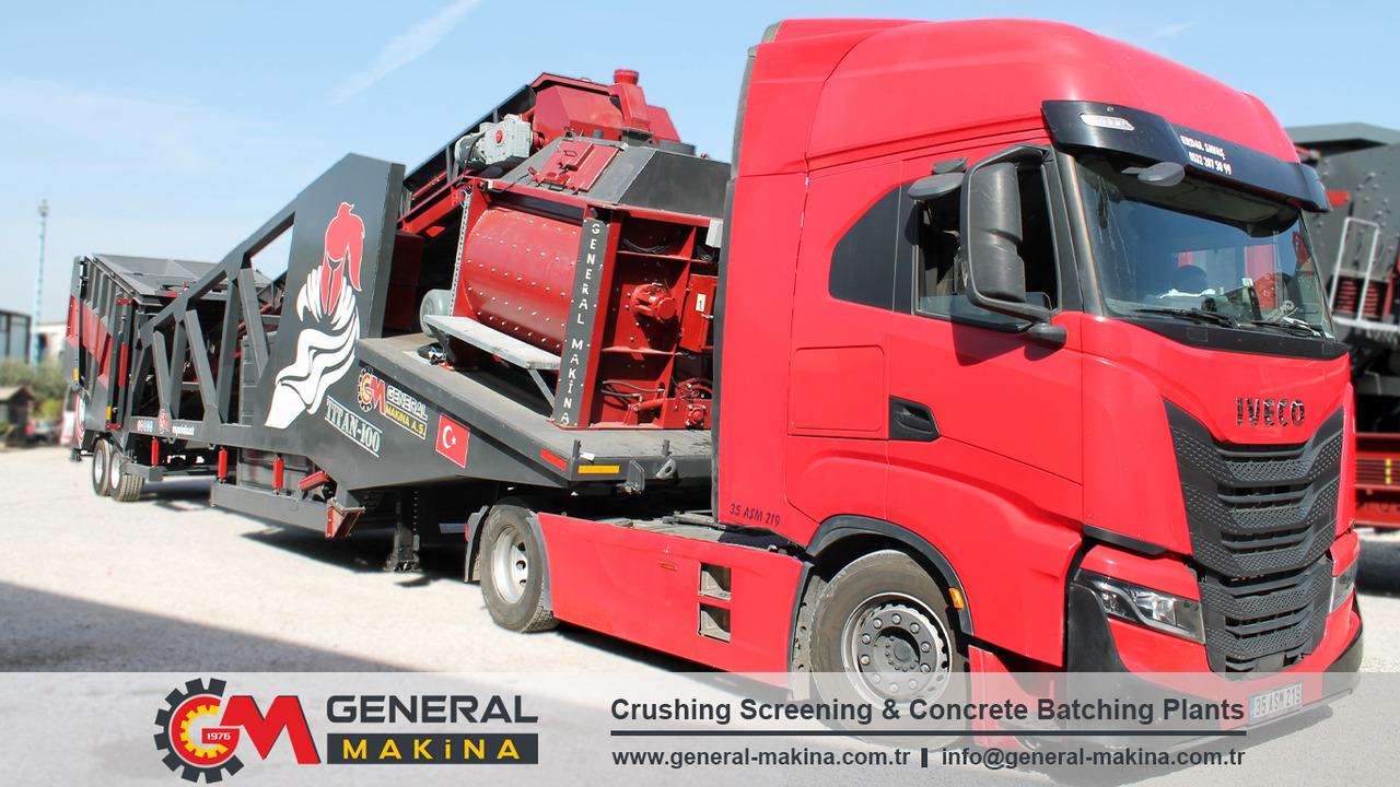 General Makina Titan 100 m3 Mobile Concrete Batching Plant - Бетонный завод: фото 4 General Makina Titan 100 m3 Mobile Concrete Batching Plant - Бетонный завод: фото 4