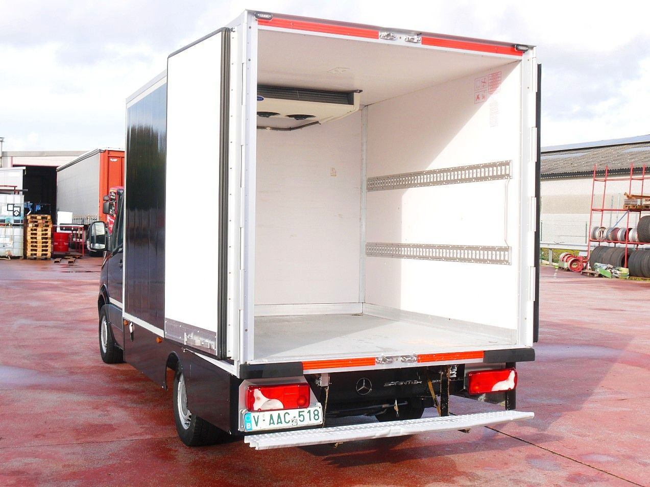 Фургон-рефрижератор Mercedes-Benz 319 SPRINTER V6 KUHLKOFFER CARRIER PULSOR 600 MT: фото 9