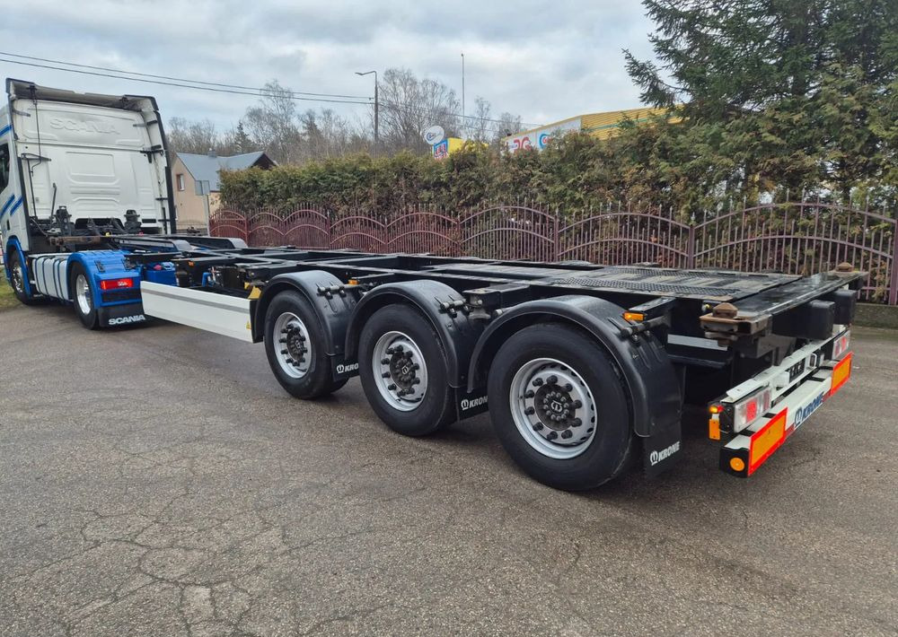 Krone Podkontenerowa - Полуприцеп-контейнеровоз/ Сменный кузов: фото 1 Krone Podkontenerowa - Полуприцеп-контейнеровоз/ Сменный кузов: фото 1