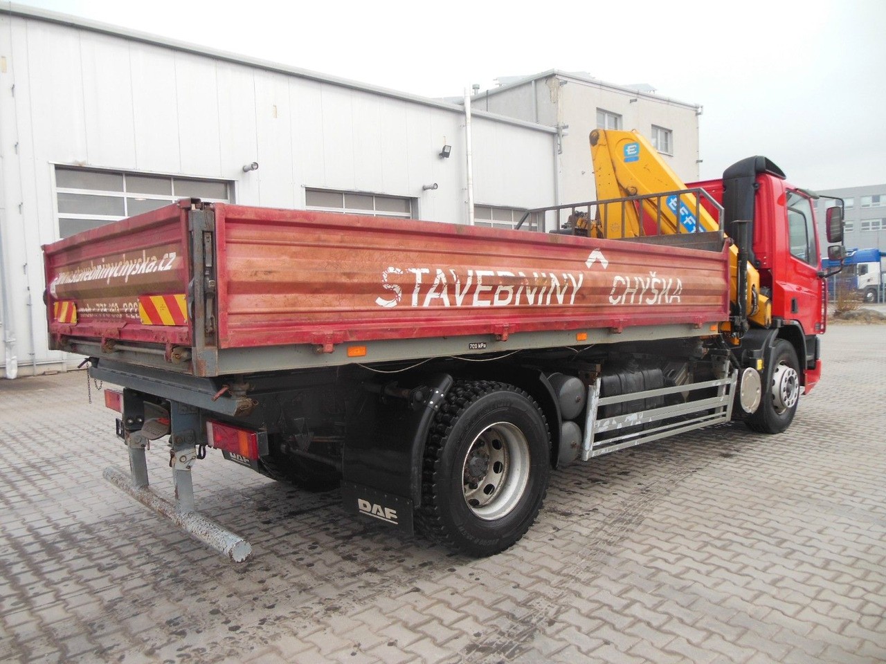 DAF CF 65.240,KRAN EFFER 110/2S,MANUELL,BLATT,1 HAND - Самосвал, Автоманипулятор: фото 3 DAF CF 65.240,KRAN EFFER 110/2S,MANUELL,BLATT,1 HAND - Самосвал, Автоманипулятор: фото 3