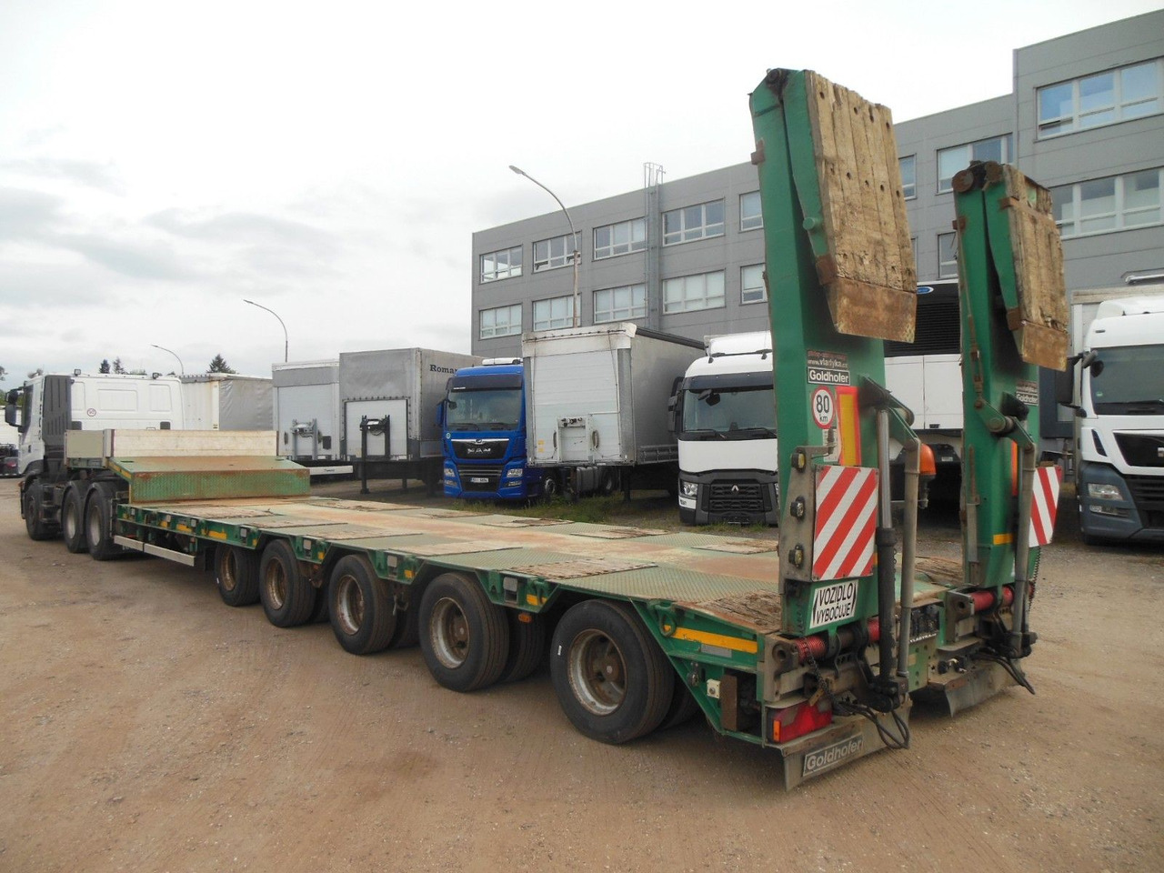 Goldhofer STZ-L 5-54/80, 5 ACHSEN,TELESKOP 7M,4 ACHSE LENK - Низкорамный полуприцеп: фото 4 Goldhofer STZ-L 5-54/80, 5 ACHSEN,TELESKOP 7M,4 ACHSE LENK - Низкорамный полуприцеп: фото 4