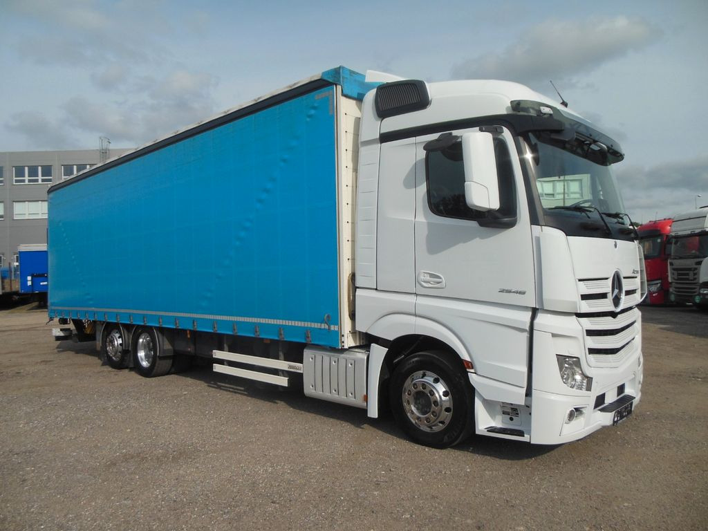 Mercedes-Benz ACTROS 2546, 24 PALETTEN, LBW, ALU FELGEN, TOP!! Mercedes-Benz ACTROS 2546, 24 PALETTEN, LBW, ALU FELGEN, TOP!! - Тентованный грузовик: фото 2 Mercedes-Benz ACTROS 2546, 24 PALETTEN, LBW, ALU FELGEN, TOP!! Mercedes-Benz ACTROS 2546, 24 PALETTEN, LBW, ALU FELGEN, TOP!! - Тентованный грузовик: фото 2