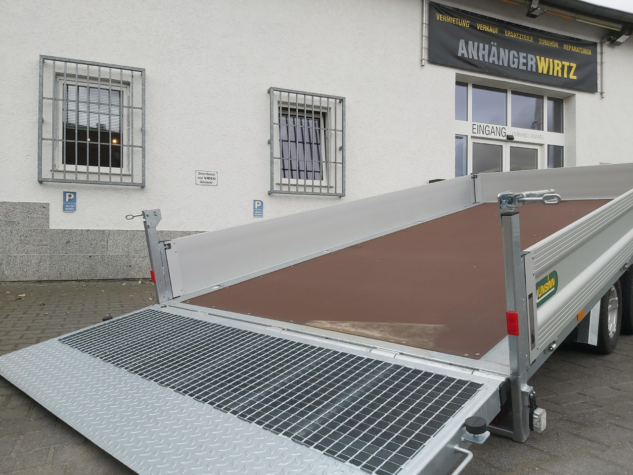 Unsinn Maschinentransporter PKL 3042-10-2040 426x204x350cm easyload Alufelgen 3000kg - Прицеп бортовой/ Платформа: фото 3 Unsinn Maschinentransporter PKL 3042-10-2040 426x204x350cm easyload Alufelgen 3000kg - Прицеп бортовой/ Платформа: фото 3