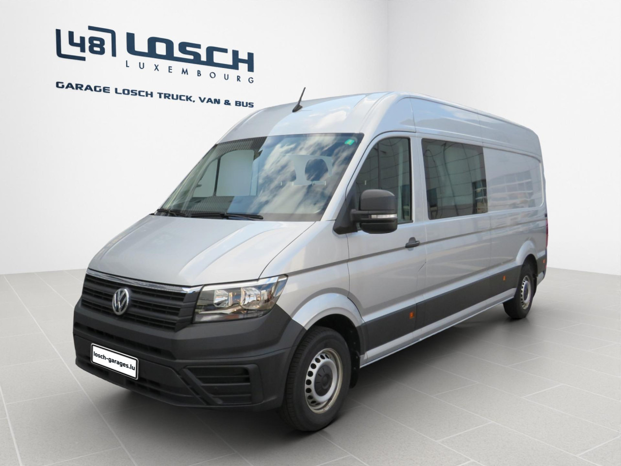 Цельнометаллический фургон, Грузопассажирский фургон VOLKSWAGEN Crafter 35 L4H3 Doka Kasten Klima AHK Navi ZV: фото 1