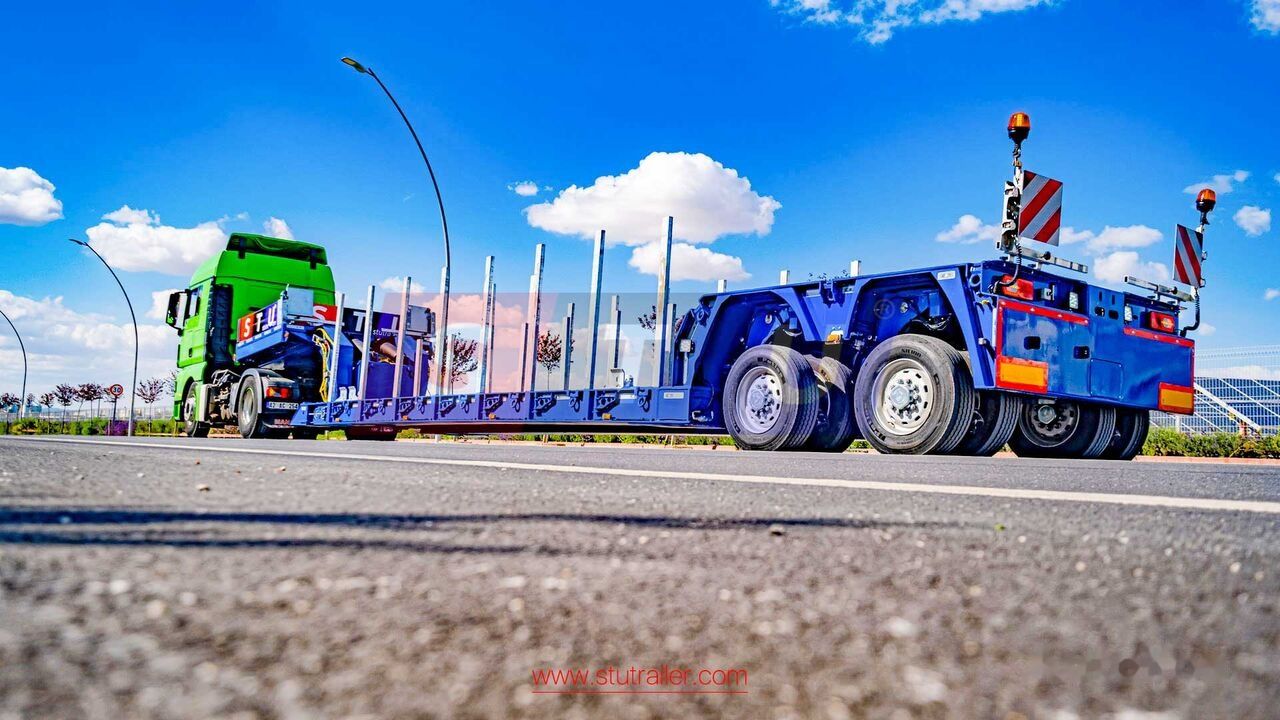 Новый Низкорамный полуприцеп STU 2 Axle Extendable Low Loader: фото 12
