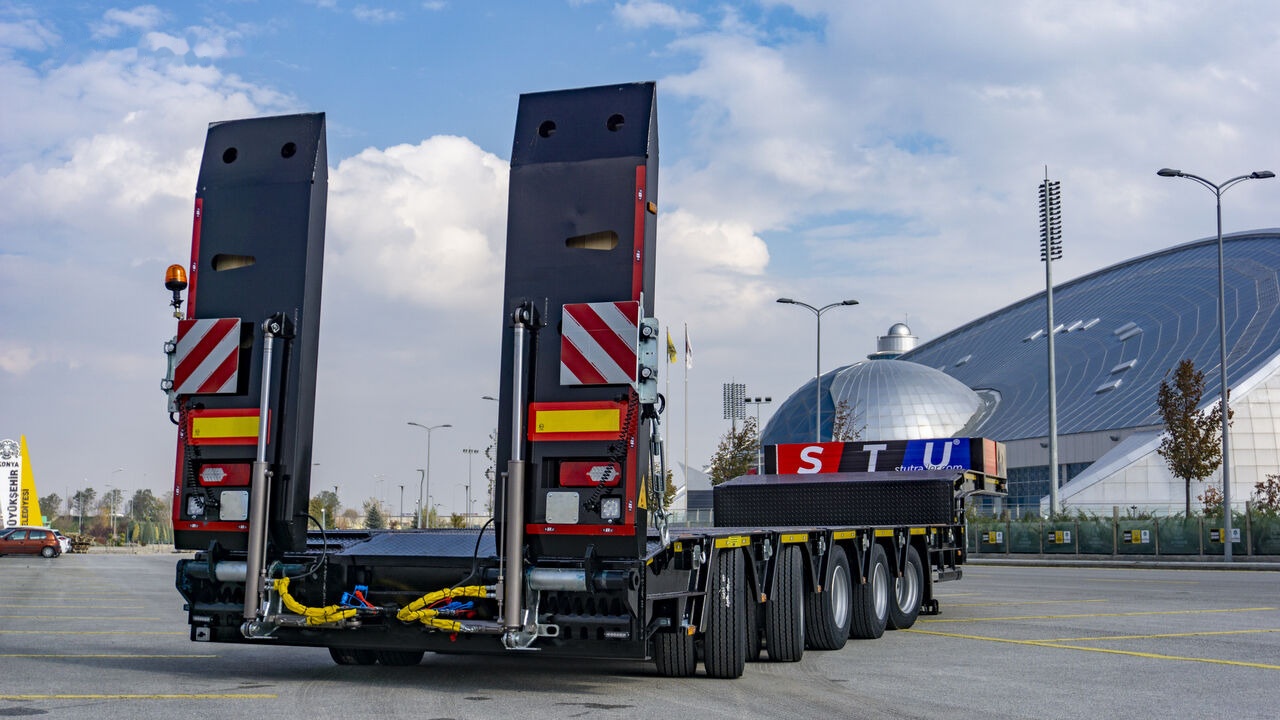 STU 5 Axle Lowbed / Extendable - Низкорамный полуприцеп: фото 5 STU 5 Axle Lowbed / Extendable - Низкорамный полуприцеп: фото 5