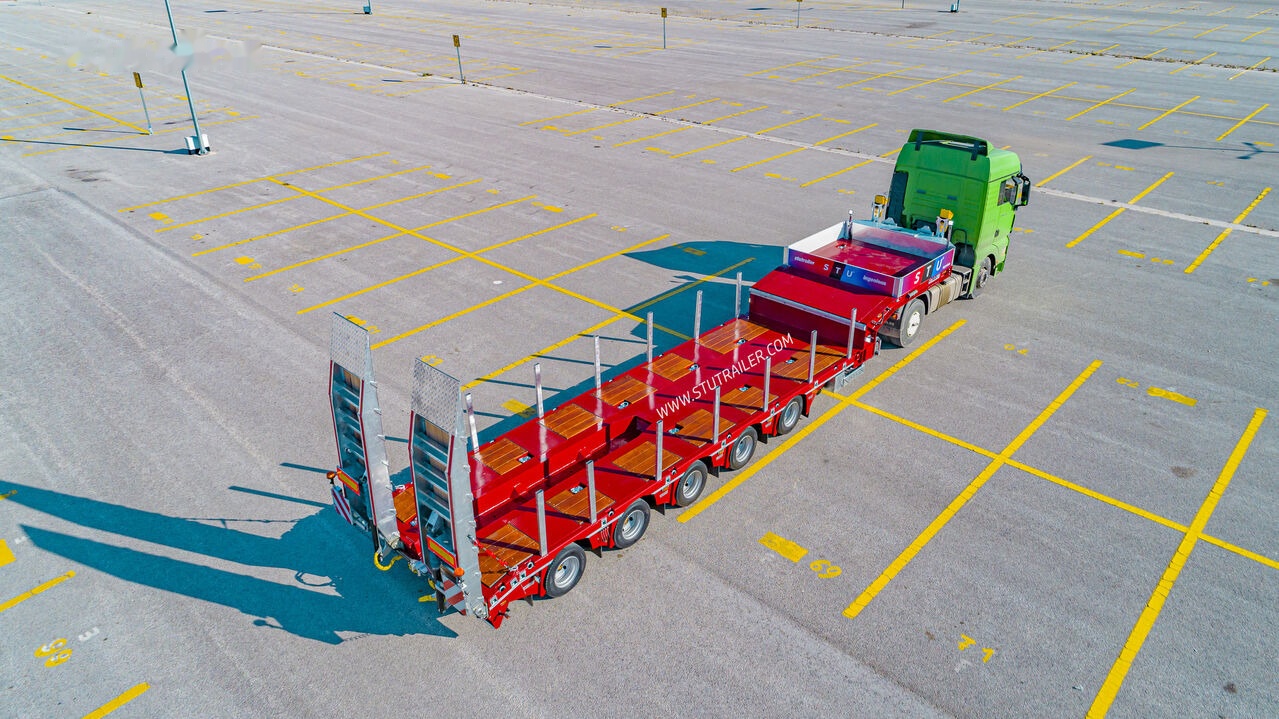 STU 5 Axle Lowbed / Extendable - Низкорамный полуприцеп: фото 1 STU 5 Axle Lowbed / Extendable - Низкорамный полуприцеп: фото 1