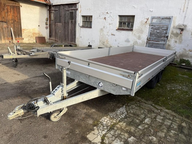 Hapert Azure H-2 Hochlader 3,5 to. 5050 x 2000 x 300 mm, parabel, 100 km/h - Прицеп для легкового автомобиля: фото 1 Hapert Azure H-2 Hochlader 3,5 to. 5050 x 2000 x 300 mm, parabel, 100 km/h - Прицеп для легкового автомобиля: фото 1