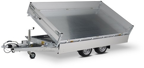 Hapert Cobalt 3-Seitenkipper HM-2 3050 x 1800 x 300 mm, ZG 2,7 to. E-Pumpe - Самосвальный прицеп: фото 1 Hapert Cobalt 3-Seitenkipper HM-2 3050 x 1800 x 300 mm, ZG 2,7 to. E-Pumpe - Самосвальный прицеп: фото 1