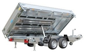 Hapert Cobalt 3-Seitenkipper HM-2 Multi Parabel 3350 x 1800 x 300 mm, ZG 3,5 to. - Самосвальный прицеп: фото 1 Hapert Cobalt 3-Seitenkipper HM-2 Multi Parabel 3350 x 1800 x 300 mm, ZG 3,5 to. - Самосвальный прицеп: фото 1