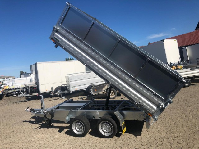 Humbaur 3-Seitenkipper HTK 3500.31 Alu, mit Blechaufsatz 314x175x1000mm - Самосвальный прицеп: фото 1 Humbaur 3-Seitenkipper HTK 3500.31 Alu, mit Blechaufsatz 314x175x1000mm - Самосвальный прицеп: фото 1