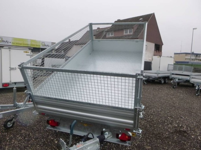 Humbaur 3-Seitenkipper HTK 3500.31 Alu, mit Laubgitteraufsatz - Самосвальный прицеп: фото 3 Humbaur 3-Seitenkipper HTK 3500.31 Alu, mit Laubgitteraufsatz - Самосвальный прицеп: фото 3