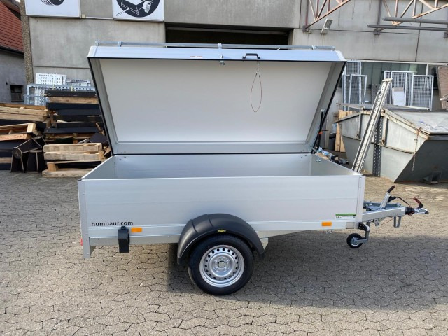 Humbaur HA 132513-5 mit Holz-Alu Deckel mit Reling 1300 kg, 2510 x 1310 x 500mm, 100 km/h - Прицеп для легкового автомобиля: фото 5 Humbaur HA 132513-5 mit Holz-Alu Deckel mit Reling 1300 kg, 2510 x 1310 x 500mm, 100 km/h - Прицеп для легкового автомобиля: фото 5