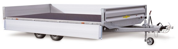 Humbaur HN 202616 Hochlader 2,0 to. 2650 x 1650 x 300 mm - Прицеп для легкового автомобиля: фото 3 Humbaur HN 202616 Hochlader 2,0 to. 2650 x 1650 x 300 mm - Прицеп для легкового автомобиля: фото 3