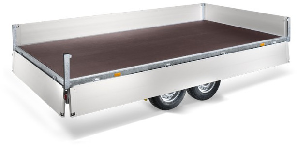 Humbaur HT 253118 Hochlader 2,5 to. 3100 x 1850 x 350 mm - Прицеп для легкового автомобиля: фото 2 Humbaur HT 253118 Hochlader 2,5 to. 3100 x 1850 x 350 mm - Прицеп для легкового автомобиля: фото 2