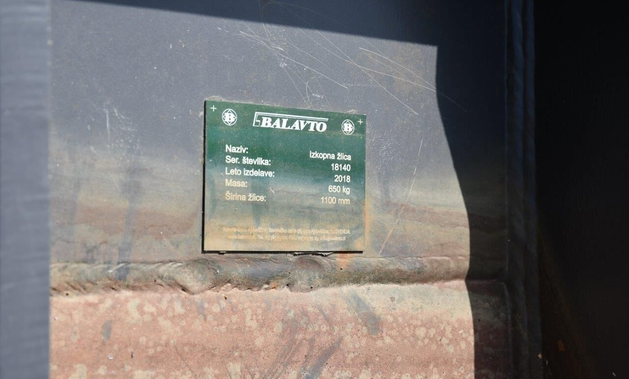 Balavto Digging bucket 1100 mm S6 - Ковш для экскаватора: фото 3 Balavto Digging bucket 1100 mm S6 - Ковш для экскаватора: фото 3